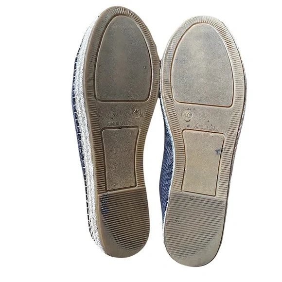 Toni Pons Origens Blue Espadrille platform Sneakers size 40 eu 9 us - Picture 6 of 6